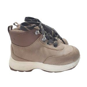 Zara Booties Tan Beige Taupe Baby Toddler Boys Size 6 US